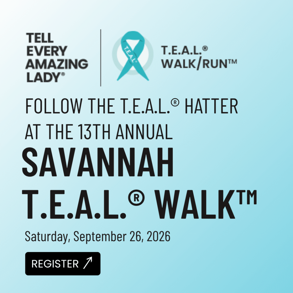 register for savannah walk for ovarian cancer