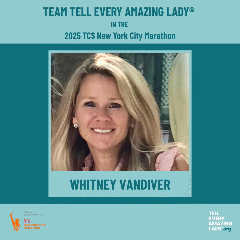 2025 TCS NYC marathon team Tell Every Amazing Lady®