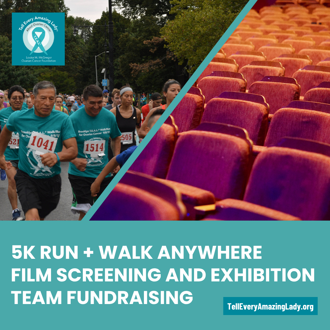 tell every amazing lady® brooklyn run and exhibition for ovarian cancer
