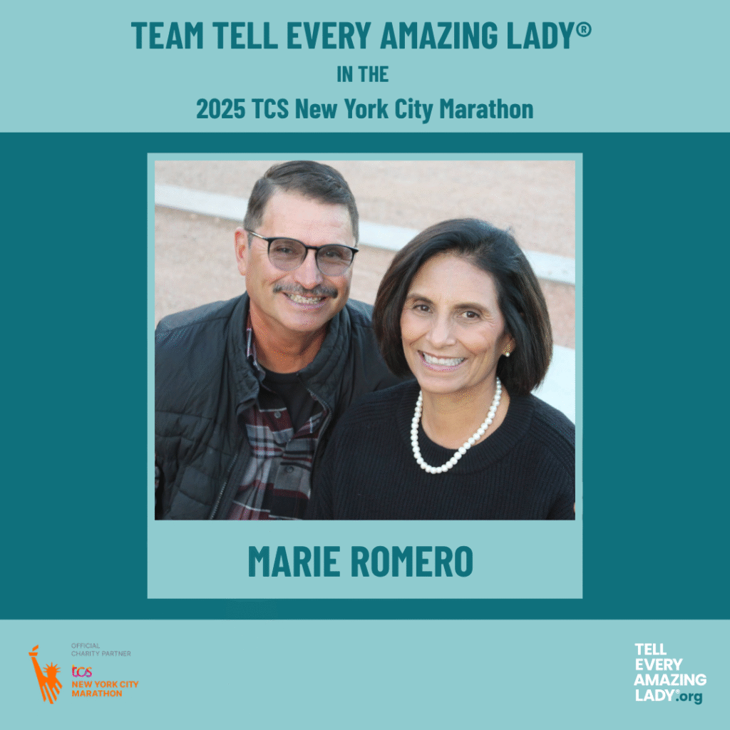 2025 TCS NYC marathon team Tell Every Amazing Lady®