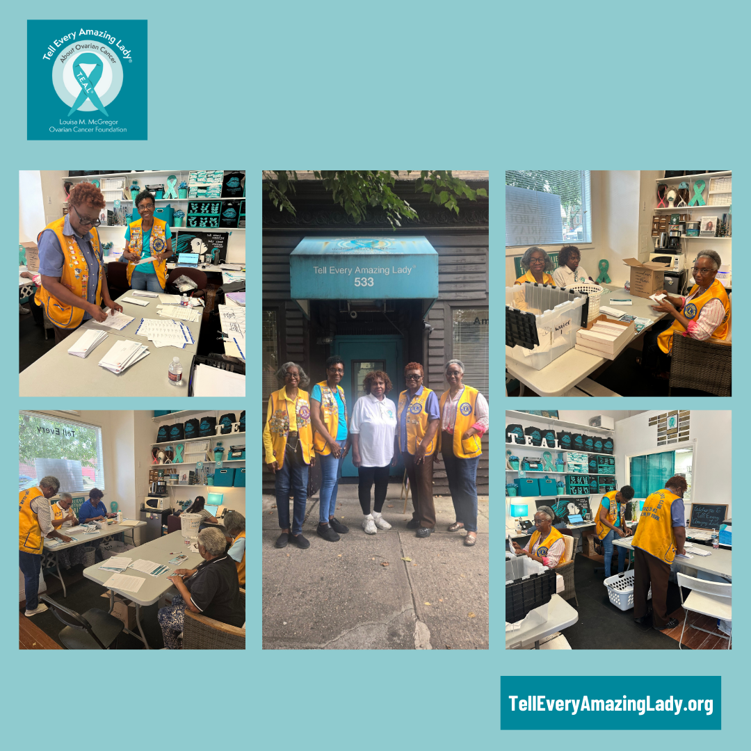 20K1 Lions Club VOLUNTEERING FOR OVARIAN CANCER