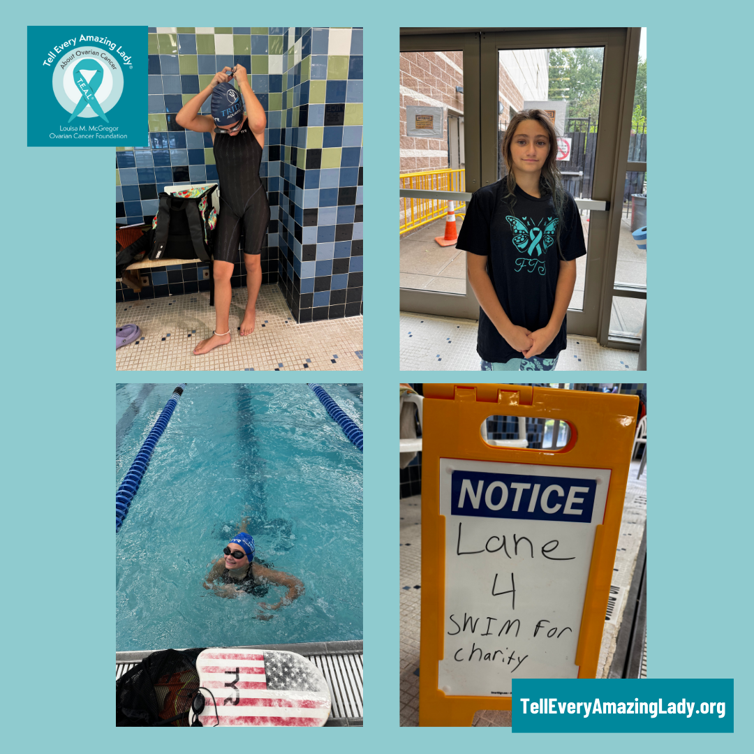 ovarian cancer swim pledge