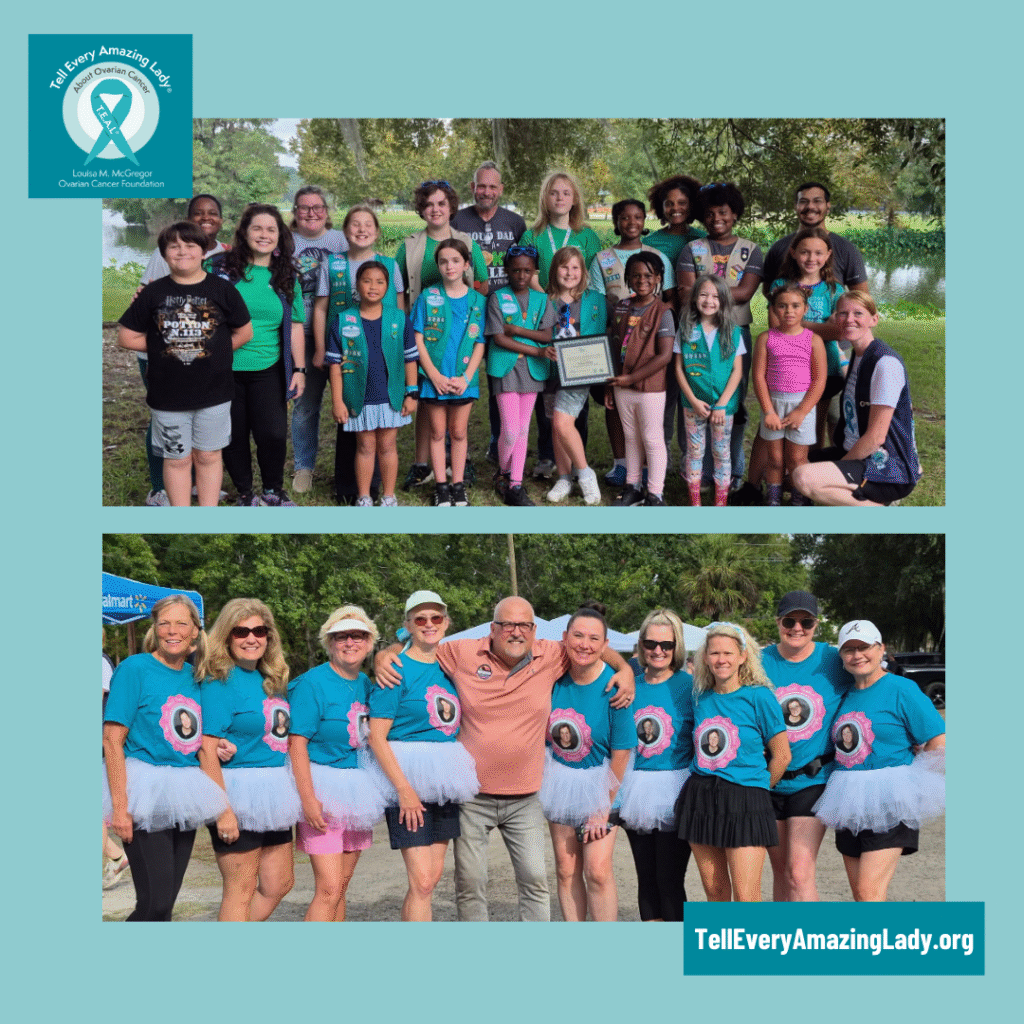 12th annual savannah teal walk for ovarian cancer