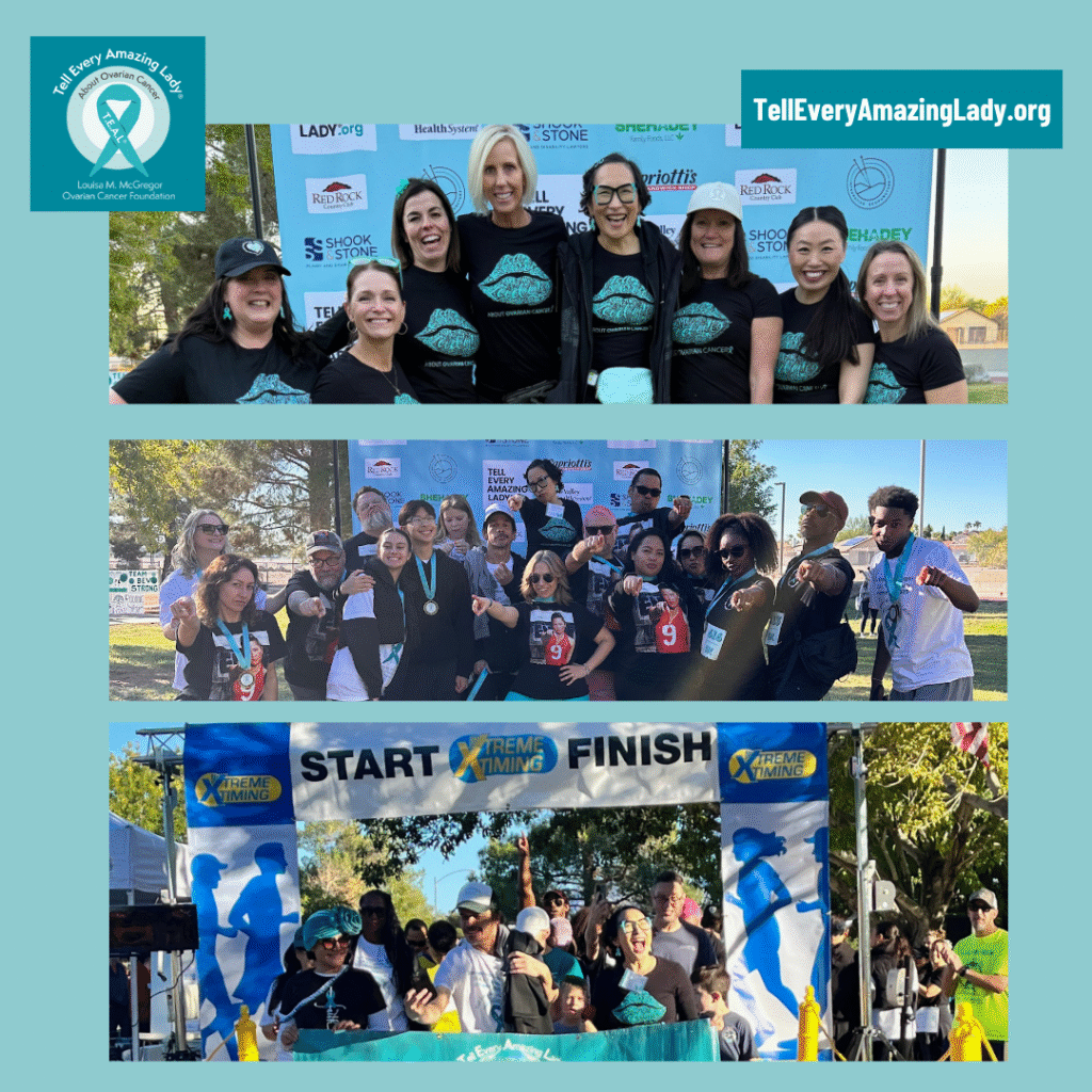 2nd annual las vegas teal walk/run for ovarian cancer