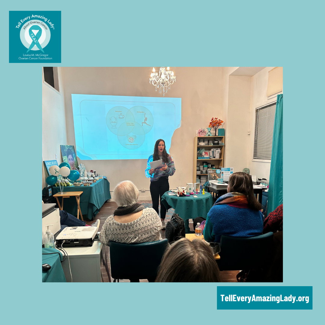 luci calvi, spear pelvic floor therapist in person workshop tell every amazing lady®