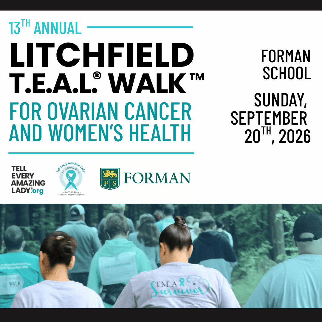 13th annual litchfield t.e.a.l. walk for ovarian cancer and womens health