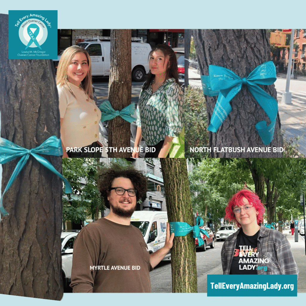 Turned the Towns Teal™ and lightings with Tell Every Amazing Lady®