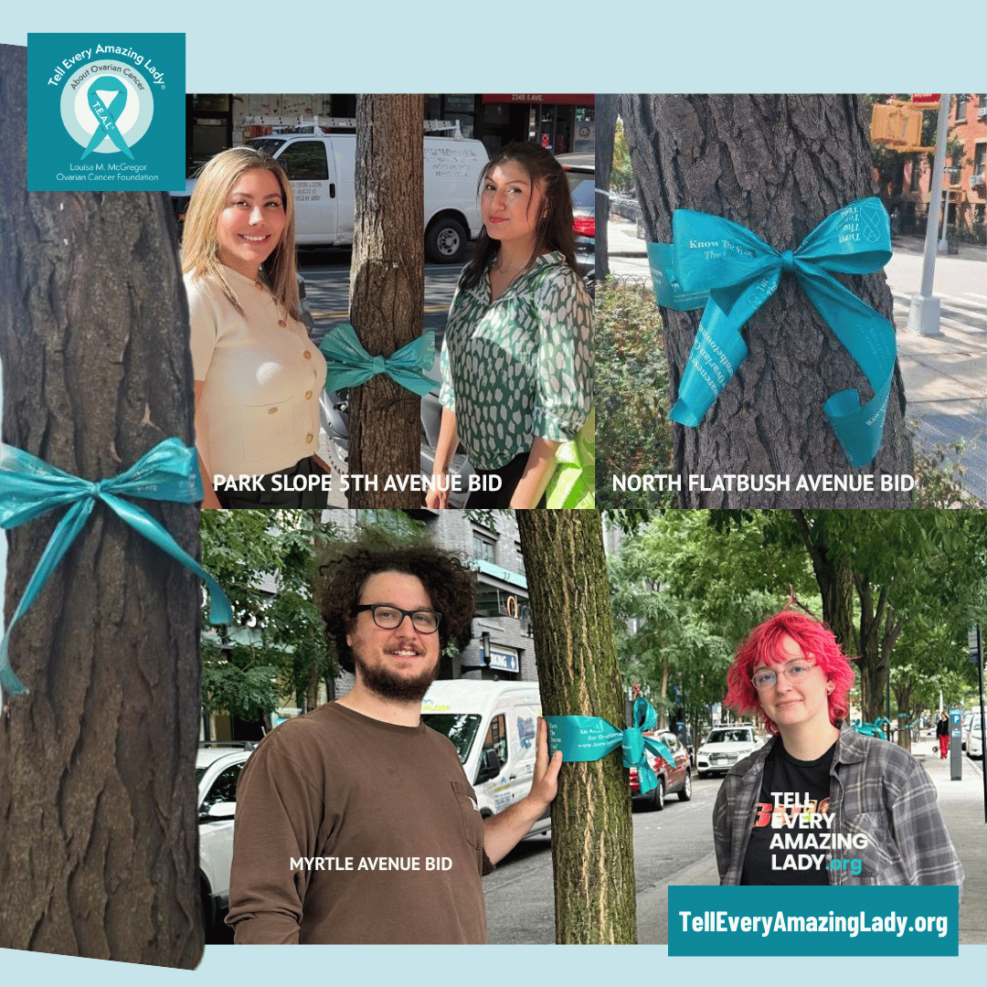 Turned the Towns Teal™ and lightings with Tell Every Amazing Lady®
